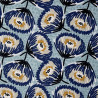 Printed Half Panama TESAYA Nile / Dark Blue